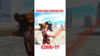 Iron Man Character Cheat Code in Indian bike driving 3d 🤑|| Indian bike driving 3d new update