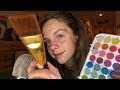 Asmr painting your face for a party