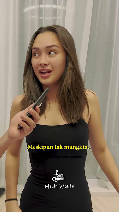 SAMBUNG LIRIK MESIN WAKTU BERSAMA CAITLIN HALDERMAN! #Shorts