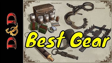 Best Adventuring Gear Items for Dungeons & Dragons 5E