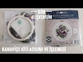 Bim den Aldığım Kanaviçe Kit Actım  ve işledim / Alışveriş / Kendinyap