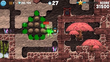 Boulderdash Jade Garden Levels 6-10