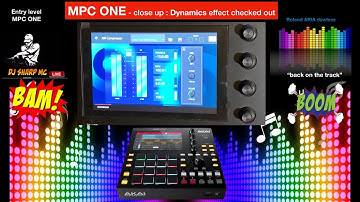 MPC ONE - #77 close up : Dynamics effects checked out- AKAI MPC 1, #MPC_ONE, #DJ_SharpMC_LIVE