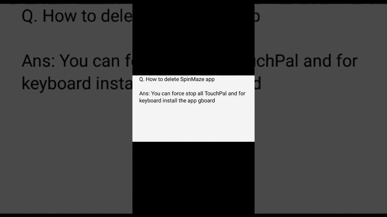 How to delete SpinMaze app in vivo mobile Virus app uninstall