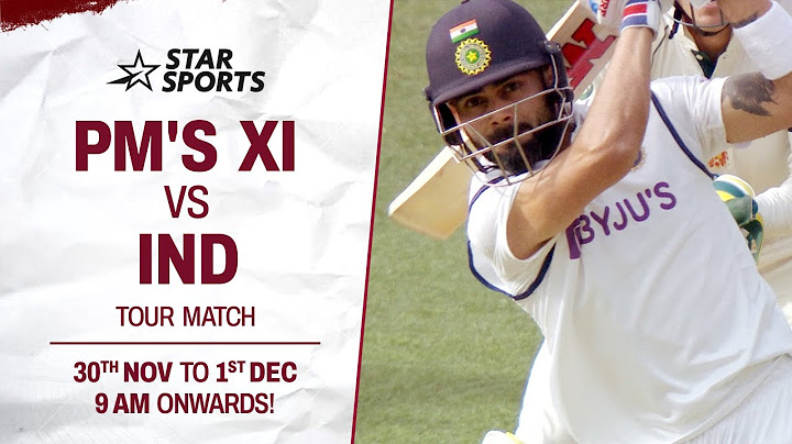 Team India to take on Prime Ministers XI in a warm-up game ahead of Adelaide Test | #AUSvINDOnStar