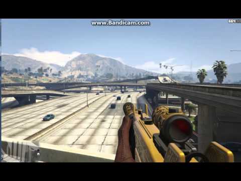 КАК ПРИЦЕЛИТЬСЯ В ПРИЦЕЛ В Grand Theft Avto 5