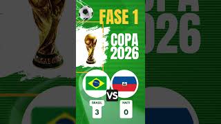 Brasil vence Haiti pelo segundo jogo da fase de grupos #copadomundo