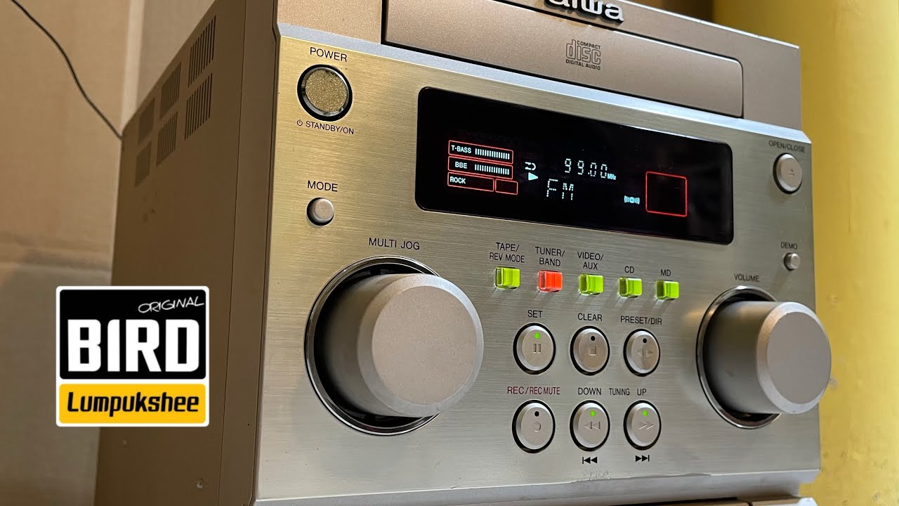 ソニー アイワ MDコンポ本体 AIWA XR-MJ10 W MD 本体 【公式通販】