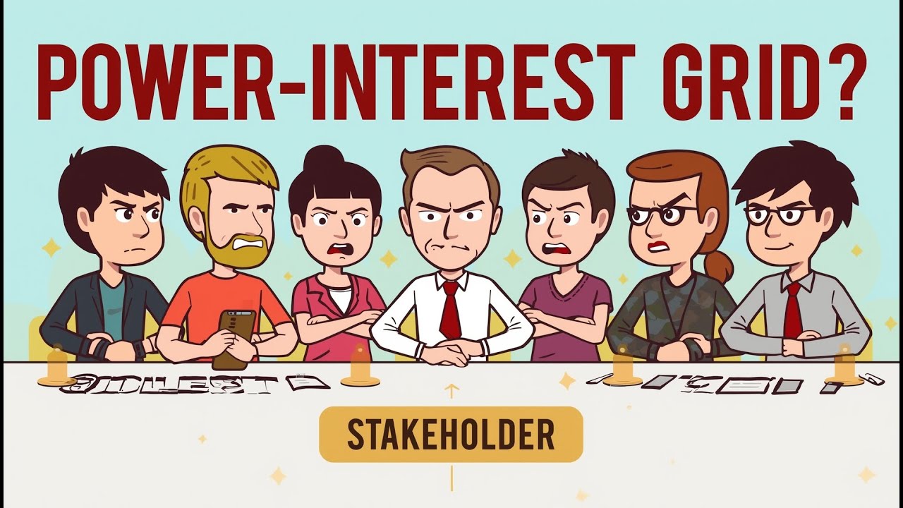Identify Key Stakeholders Fast with the Power-Interest Grid!