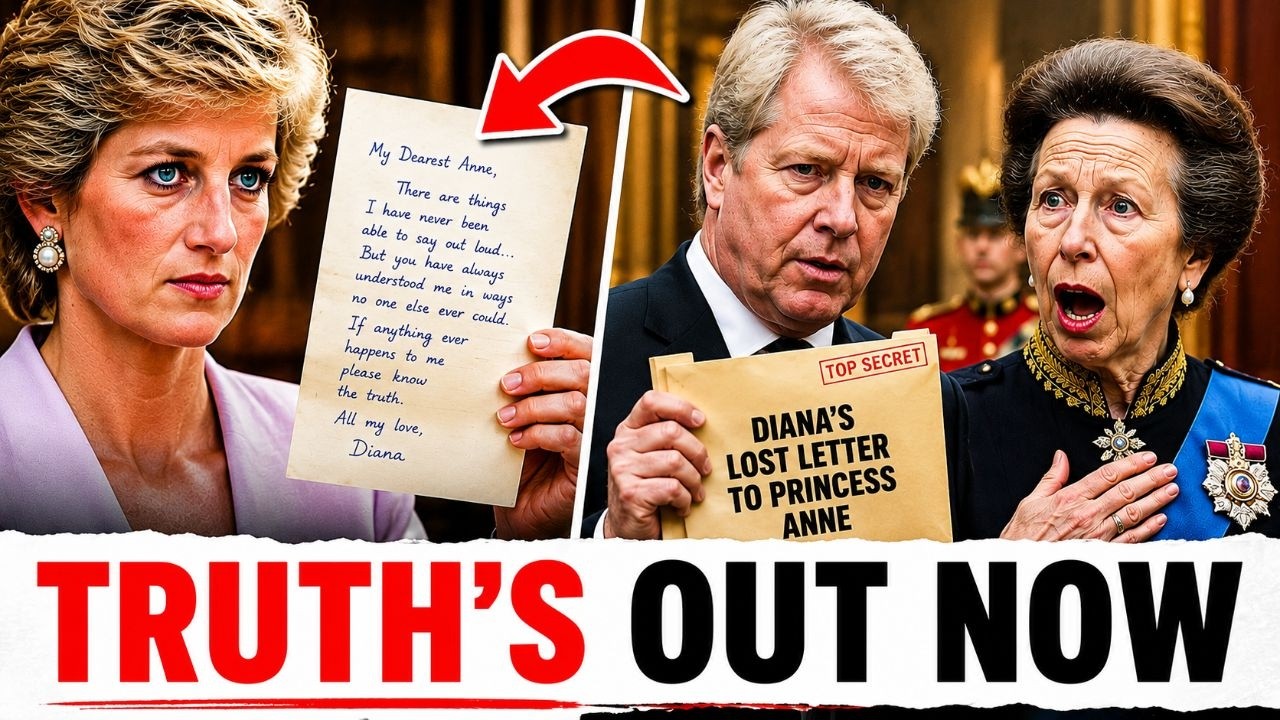 Diana Wrote It In Secret! Charles Spencer Reveals Diana's Lost Letter To Princess Anne