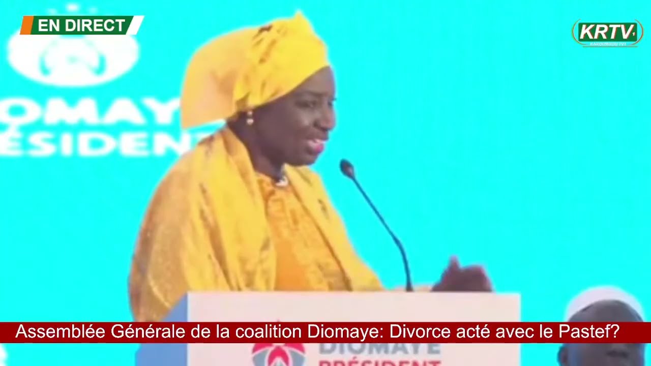 Mimi annonce l'arrivée du président Bassirou Diomaye Faye Assemblée Generale de la coalition Diomaye