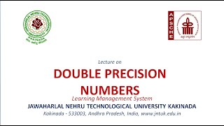 Double Precision Numbers