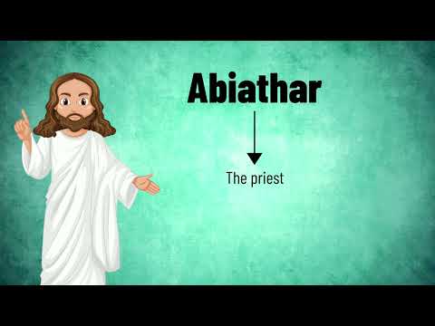Ahimelech or Abiathar?