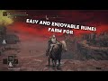 Elden Ring 7000-8000 Runes farm (Enjoyable and Easy)