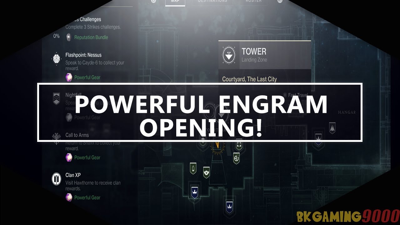 Powerful Engram Opening! Destiny 2! Massive Power Jump!