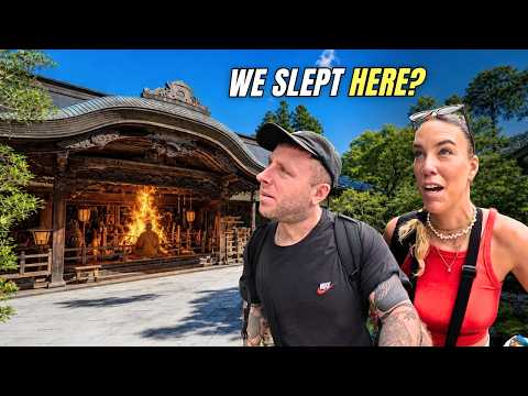 Staying in a 1,000-Year-Old Japanese Buddhist Temple 🇯🇵 (Koyasan Shukubo)