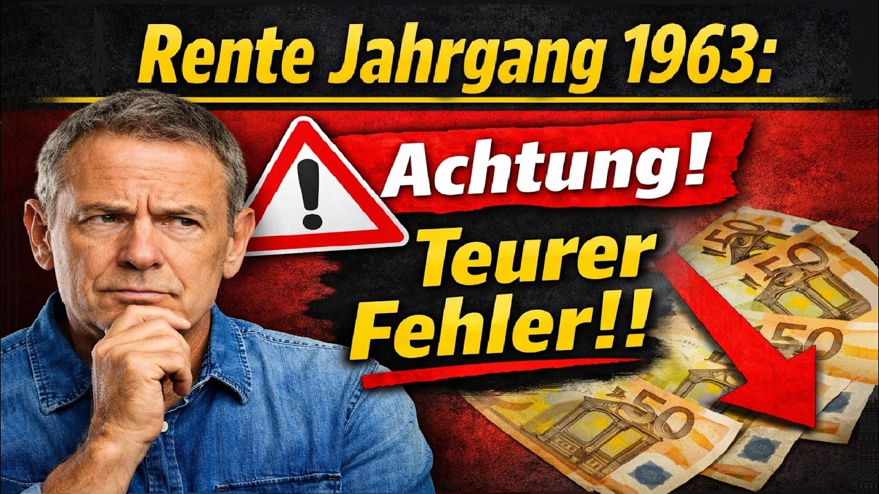 🚨 Rente ab 2026: Jahrgang 1963. Was du JETZT wissen musst, sonst verlierst du Geld!