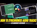 How to Synchronise Audio in Davinci Resolve 18 - quick guide