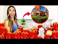 I Opened 21 Mini HAPPY MEALS And Built A TINY McDonald S 