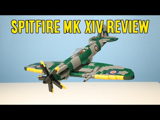 LEGO Spitfire Mk XIV Review - YouTube