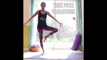 Yoga Tree Pose Variations In Under 1 Min | Yogiescape Tutorials