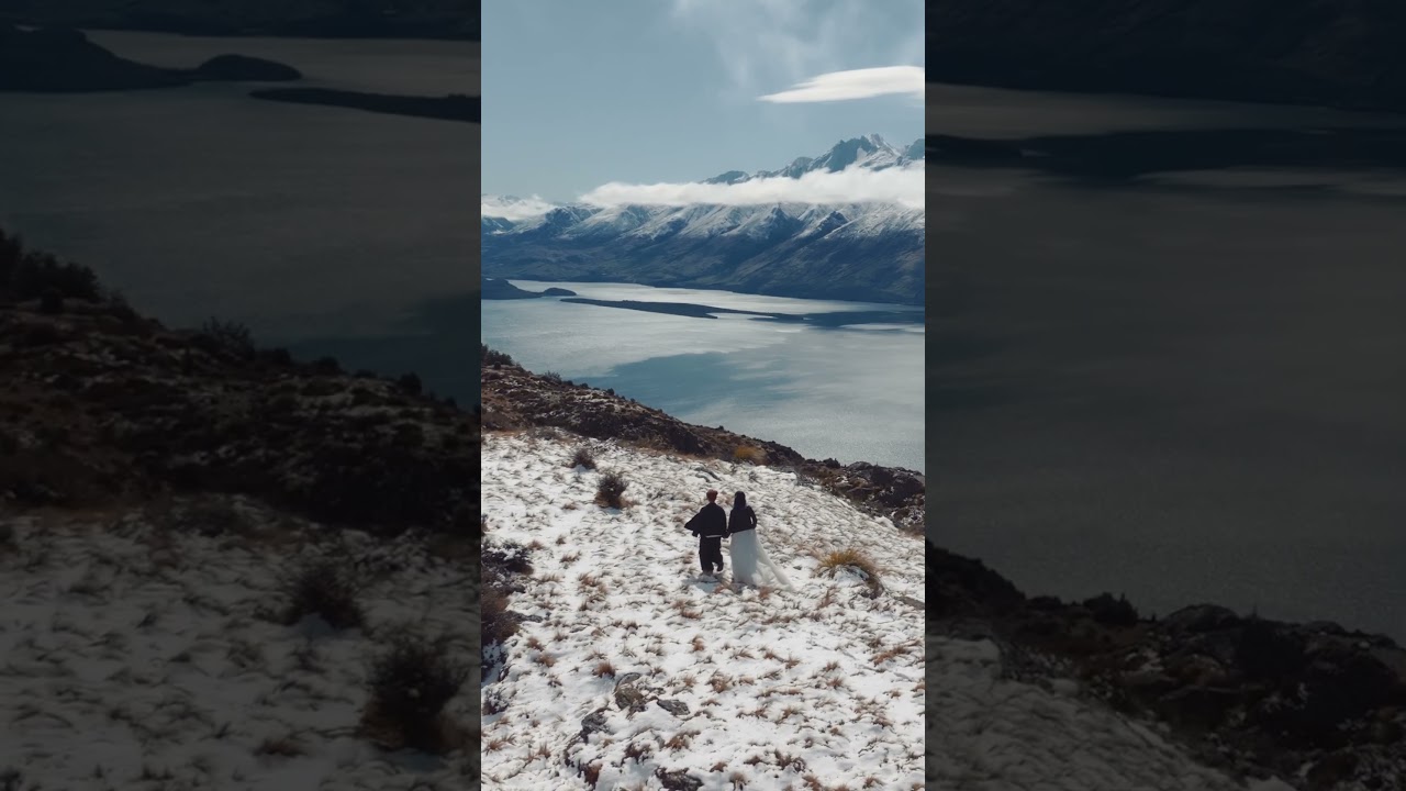 Snowy Mountain Wedding - Queenstown Wedding Teaser -  