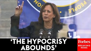 'Whatever Happened To Love Thy Neighbor': Kamala Harris Goes Off On GOP In Blistering Speech