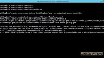 Oracle WebLogic Server 14c (14.1.1.0) Installation from Quick Installer on Windows using JDK 11