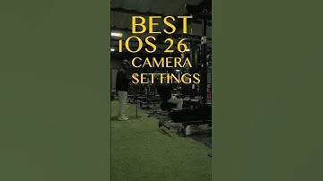 The best camera settings for iOS 26 #shorts #iphone