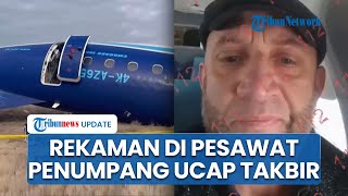 Viral Rekaman  Dalam Pesawat Azerbaijan Airlines Sebelum Jatuh Penumpang Tenang Baca Takbir
