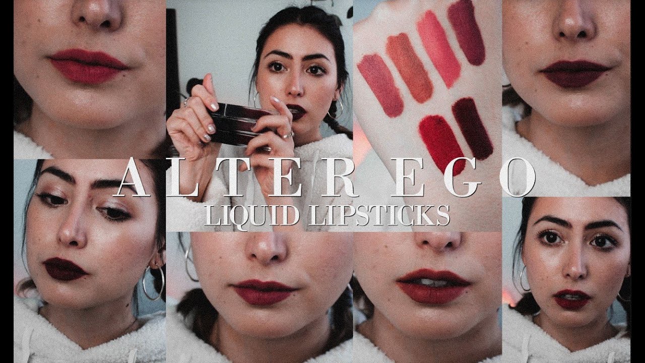 ALTER EGO Matte Liquid Lipsticks | Review & Swatches