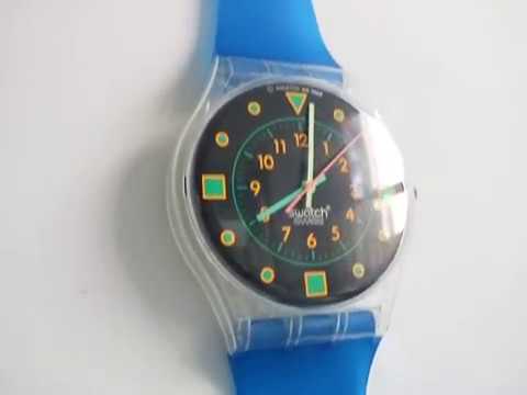 Swatch Maxi 1988 Wall Clock Very Rare Model 83 Inch Giant Swatch Maxi 1988 Wall Clock Very Rare