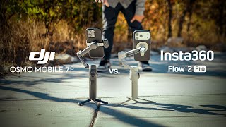 Which is the best phone gimbal in 2025? Insta360 Flow 2 Pro vs DJI Osmo 7P