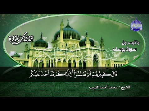 رائعة سورة النمل لقارئ النصر محمد احمد شبيب من نوادر المجد HD