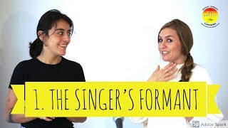 1. Singing loud - The singer's formant