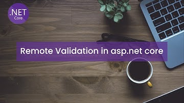 Remote Validation in Asp.Net Core Razor Page