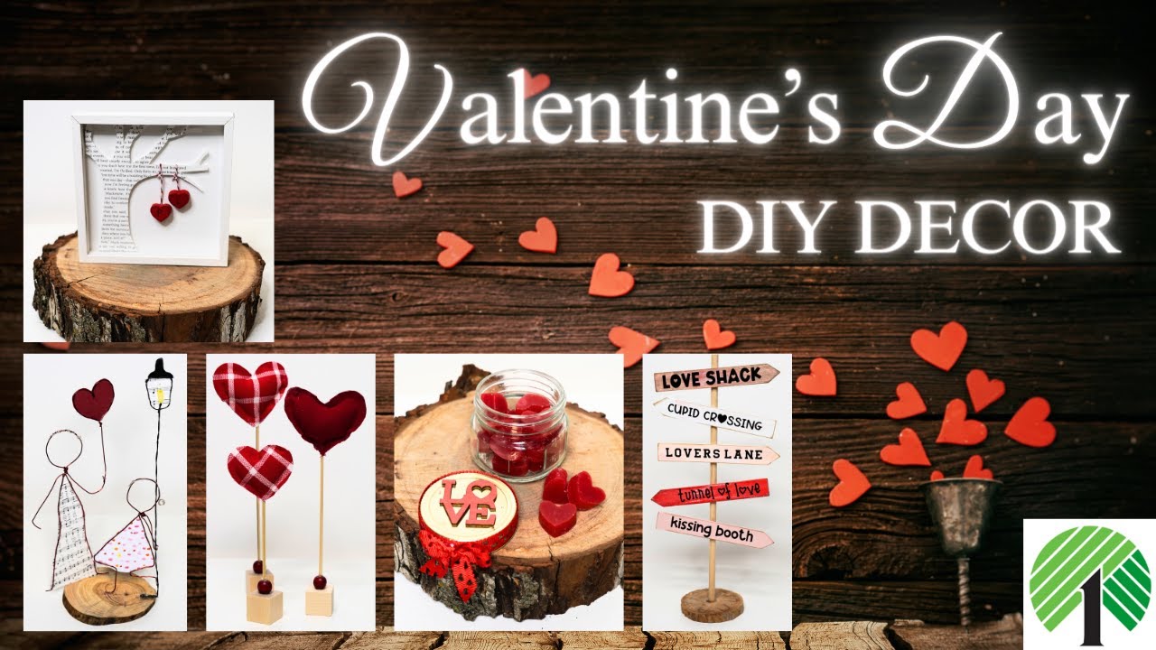 CUTE NEW DOLLAR TREE VALENTINES DAY DIYS - YouTube