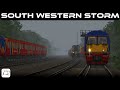 South Western Storm! | BR Class 456 | Portsmouth Direct Line