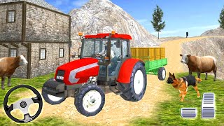 Real Farming Cargo Tractor Game - New  Off-road Transport Android Gameplay screenshot 3