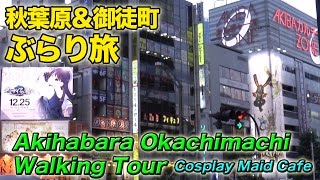 Akihabara Okachimachi Cosplay Maid Cafe Walking Tour Part 2