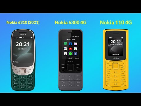Nokia 6310 2021 vs Nokia 6300 4G vs Nokia 110 4G || Full Comparison