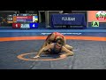 1/4 FS - 57 kg: T. MARKOVYCH (UKR) v. A. YATSENKO (UKR)