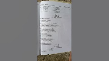 unsolved paper [Vikram University -ujjain ] bsc 1st year biotechnology [major -1] like and subscribe