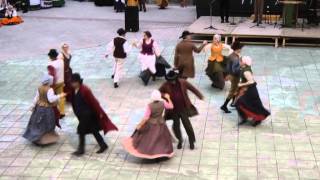 Miniatura del video "Belgian folk dance: De Loere"