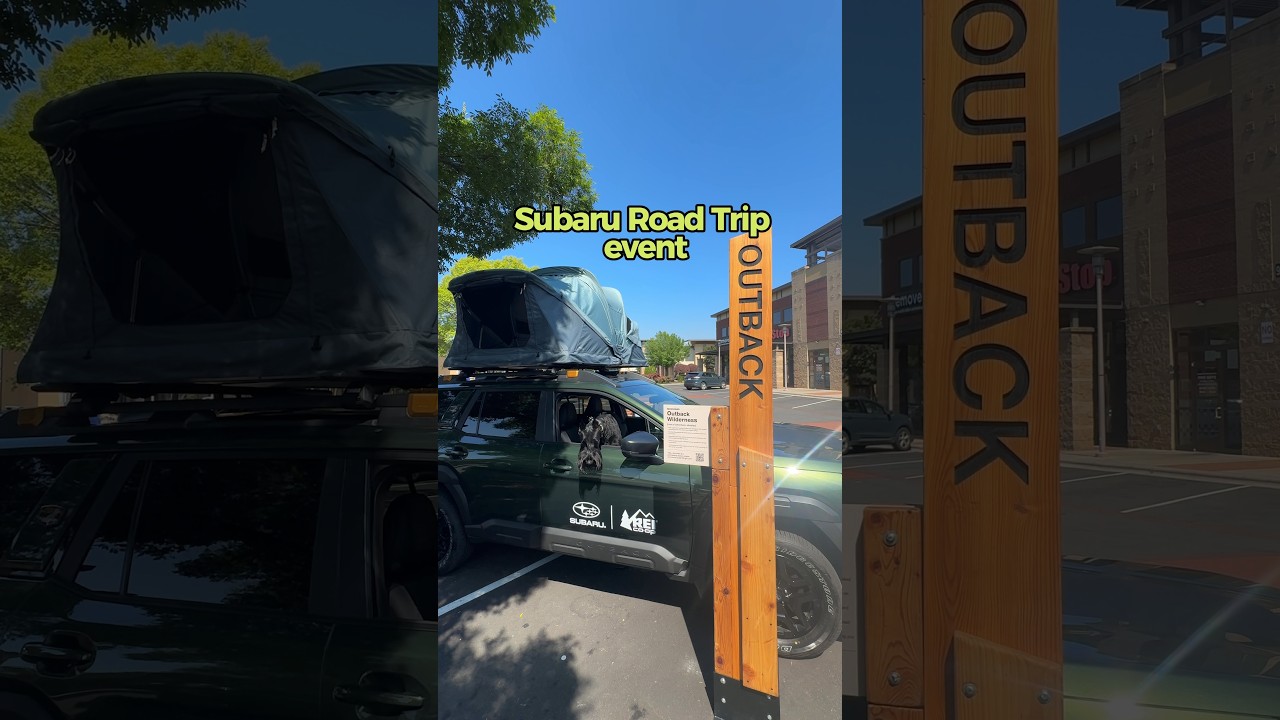 First stop: Subaru Road Trip at REI Co-op