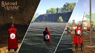 6 Hours FISHING in PAXLAIR | Team Fishing Contest in Shroud of the Avatar screenshot 2