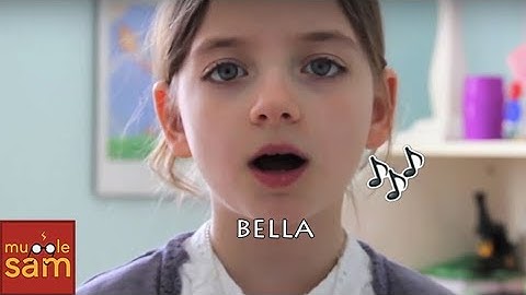 9 Year Old Bella Singing One Voice Live on Mugglesam