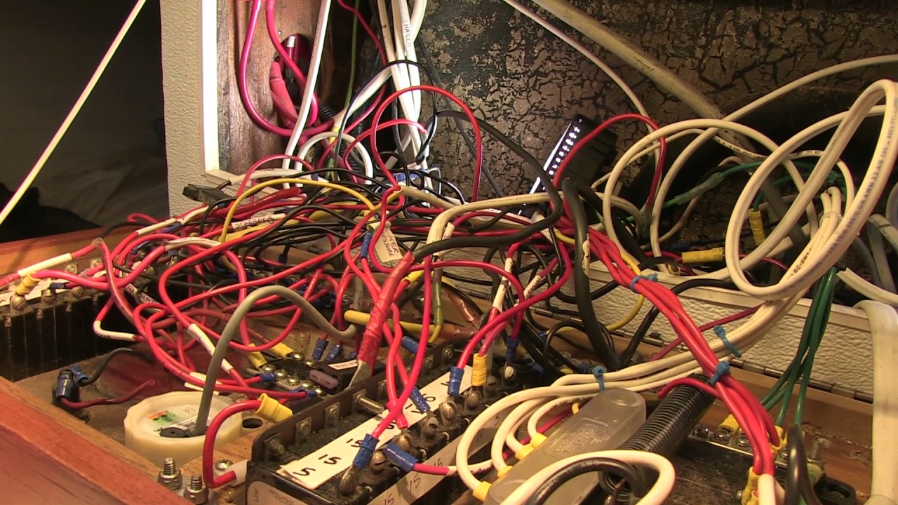 PYS Boat Electrical Audit aboard S/Y Corra Jane Breaker Panel YouTube
