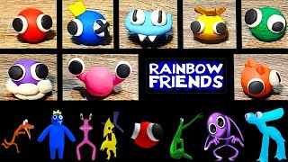[ROBLOX] LOOKIES Fanmod RAINBOW FRIENDS CHAPTER 2 with clay. Figures Timelapse.