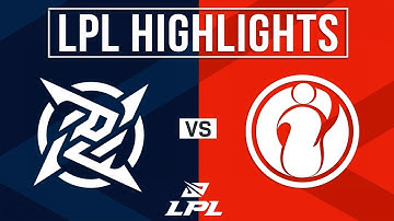 NIP vs IG Highlights ALL GAMES | LPL 2024 Summer | Ninjas In Pyjamas vs Invictus Gaming